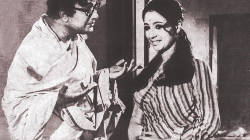 Uttam Kumar with Suchitra Sen