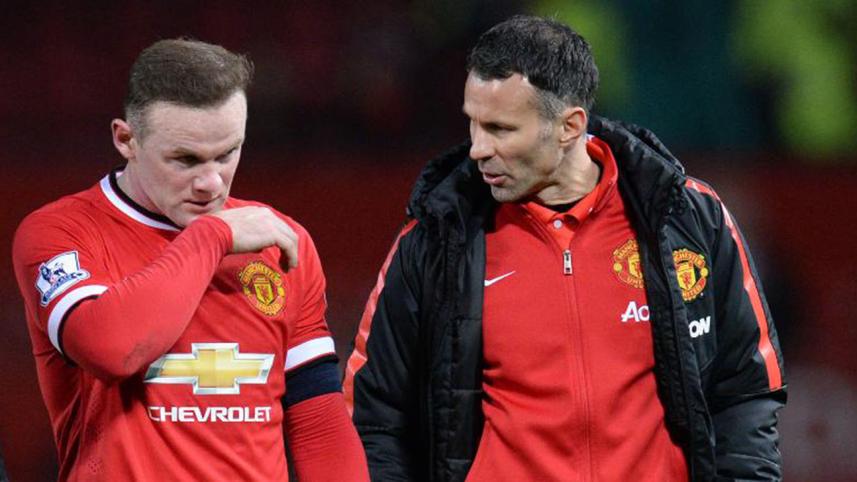 Wayne Rooney and Ryan Giggs
