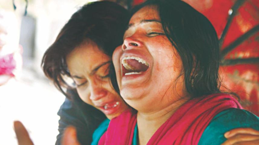 Wife and daughter of Sangram