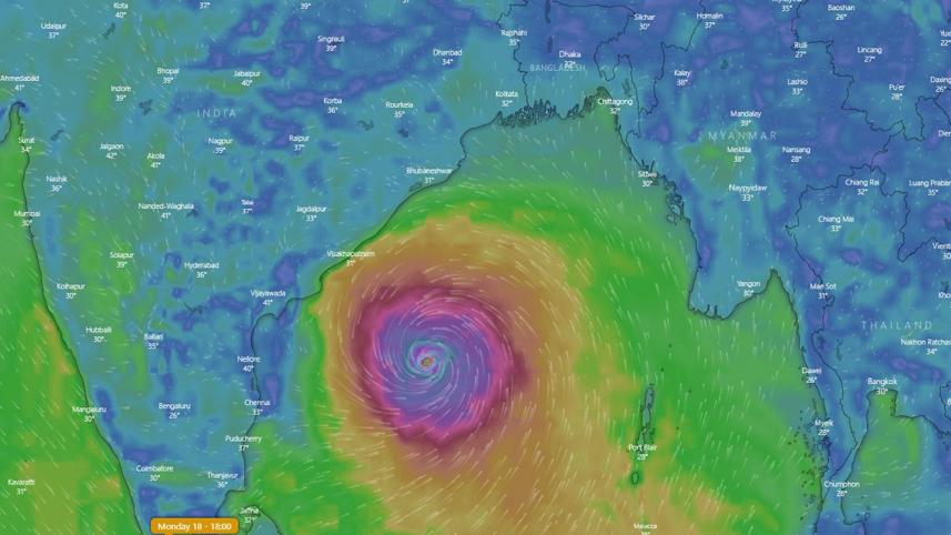 Cyclonic Amphan in Bangladesh
