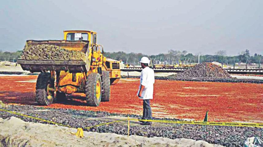 Work Is Going On At The Rooppur Power Plant Project