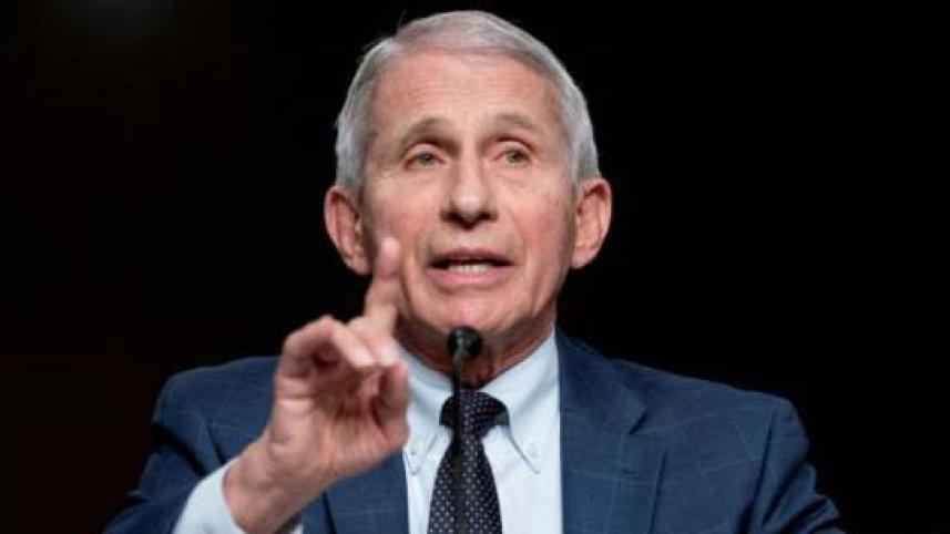 Anthony Fauci tests Covid-19 positive