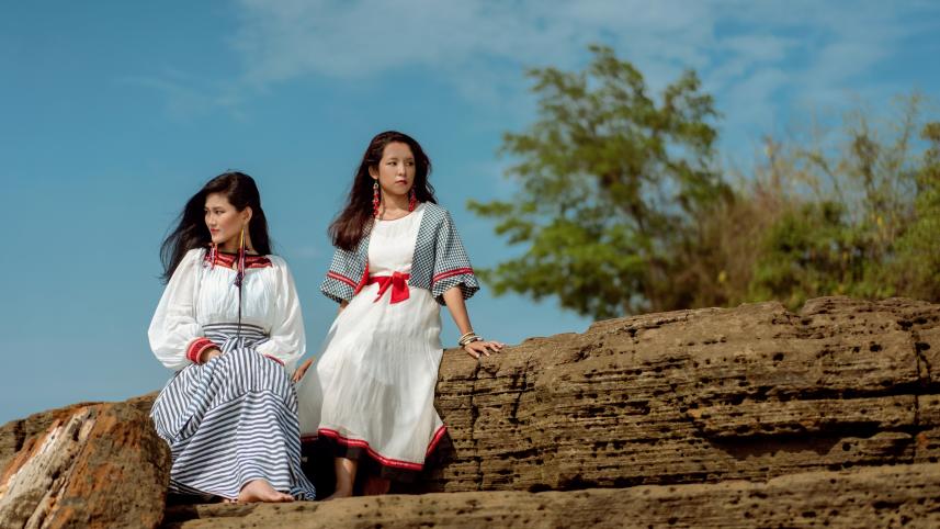 Tenzing Chakma’s new summer collection is now out and showcases inspiration from the people of the Pangkhua community in Rangamati and the Chittagong Hill Tracts of Bangladesh.