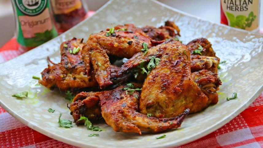 salt and vinegar chicken wings