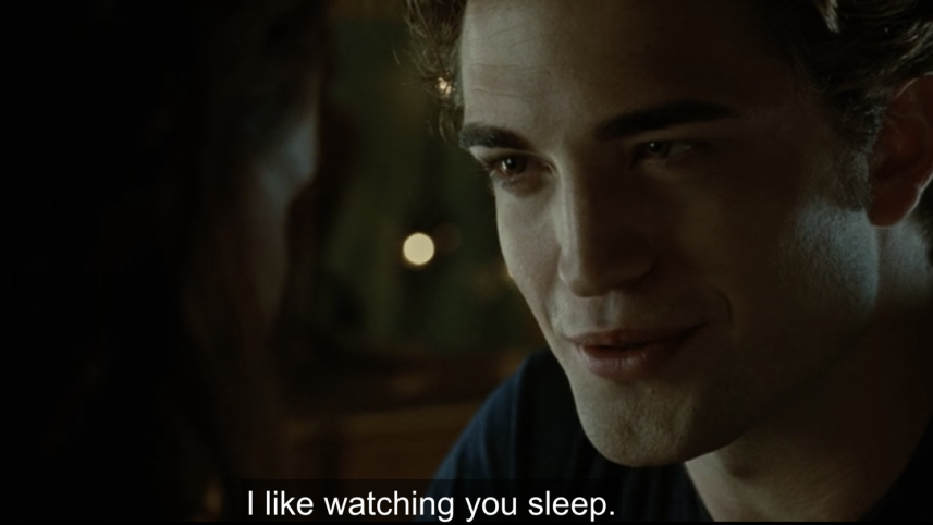 A scene from the movie Twilight