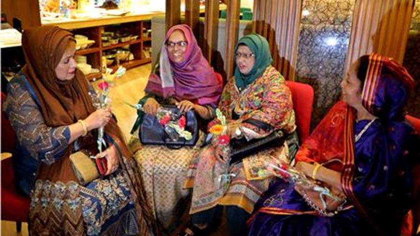 reunion of friends after decades