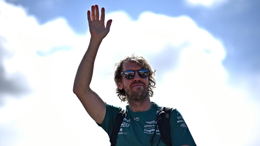 world champion Sebastian Vettel