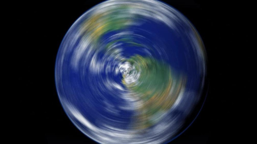 Earth rotating faster