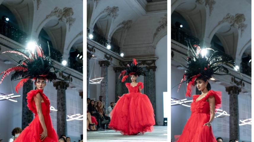 Tangia Zaman Methila Paris Fashion Week 2022