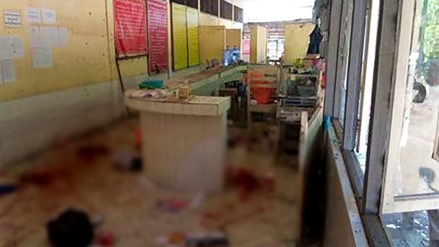  Bomb Blast in Myanmar