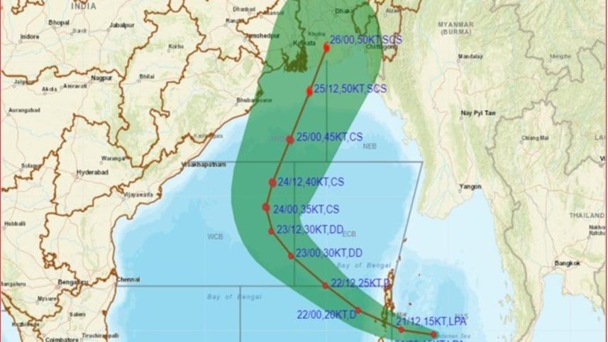 Cyclone may hit Bangladesh