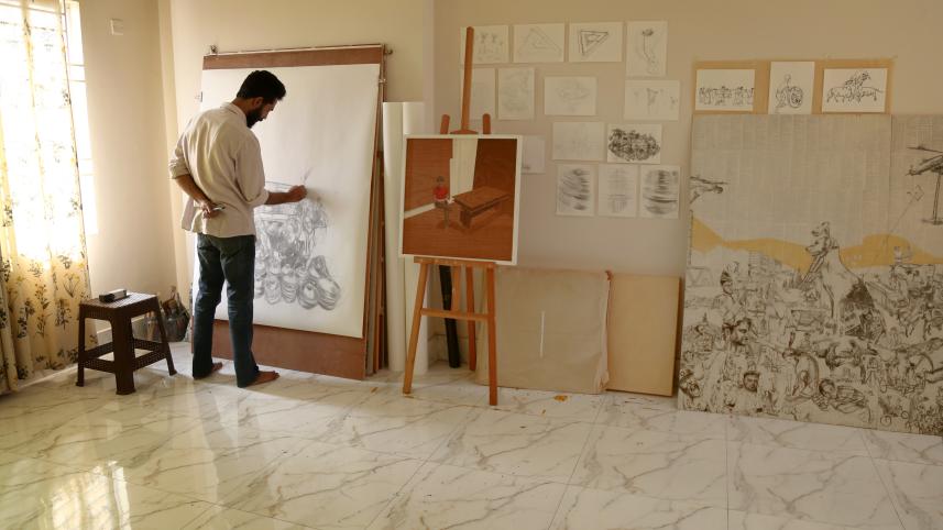 The art of expression: Rakibul Anwar