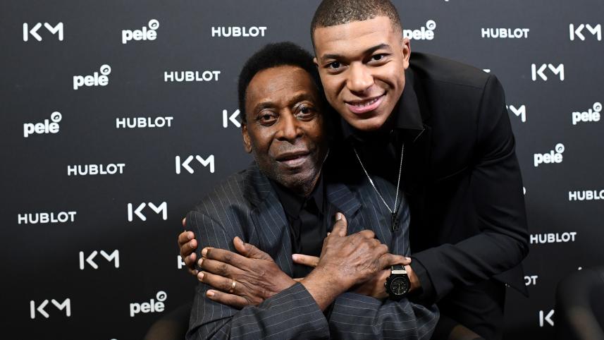Pele and Mbappe
