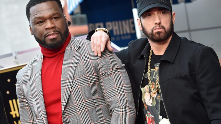 50 cent and Eminem