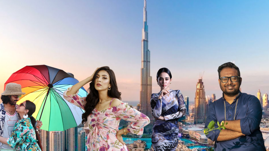 Celebrities vacationing in Dubai