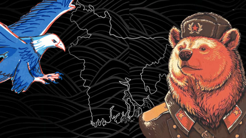 Russia, USA and Bangladesh relationship, geopolitical rivalry, 