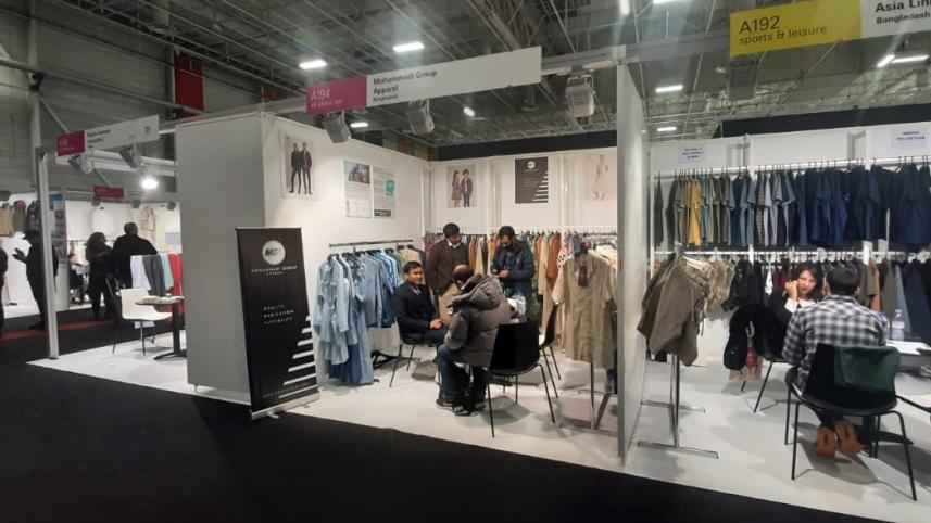 Nine Bangladeshi garment makers took part in Texworld Paris 