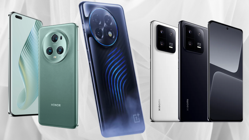 New smartphones featured in MWC 2023
