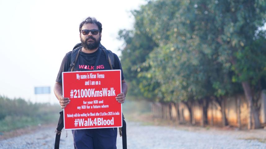 Delhi-based social worker raises awareness on blood donation