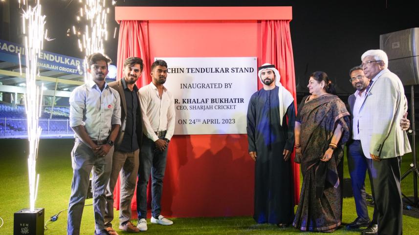 sachin tendulkar stand