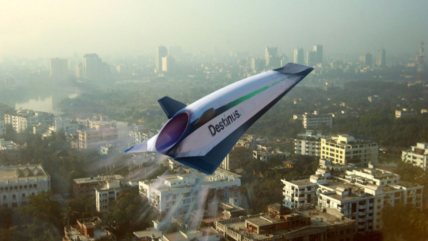 Destinus aims to travel you 7000 miles in 3 hours or less.