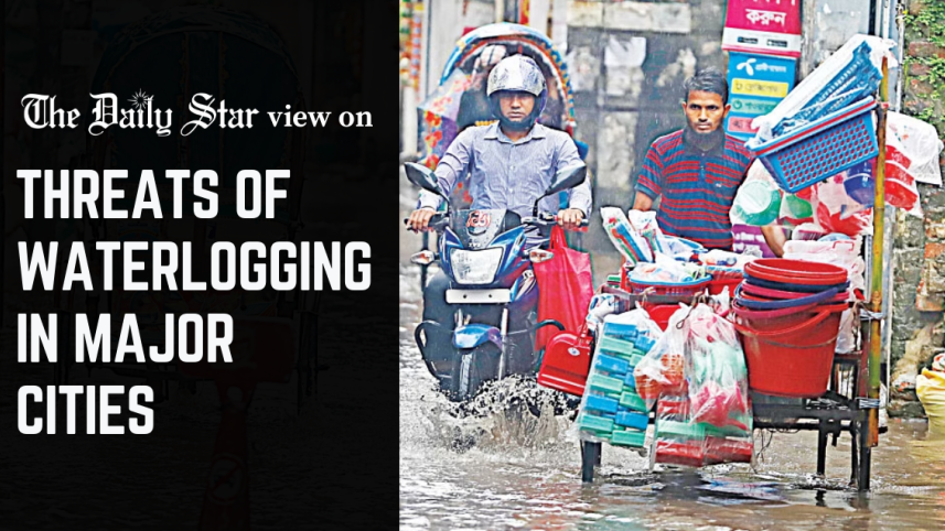 threats of waterlogging in major cities