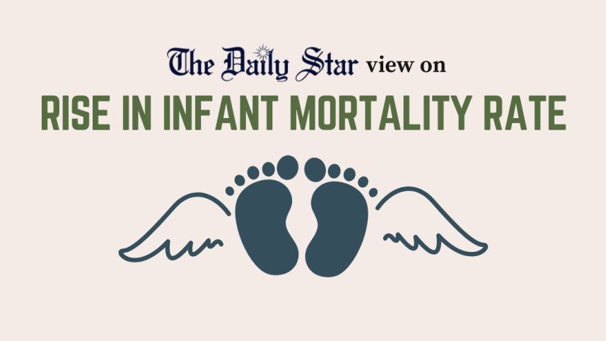 Rise in the infant mortality rate in Bangladesh