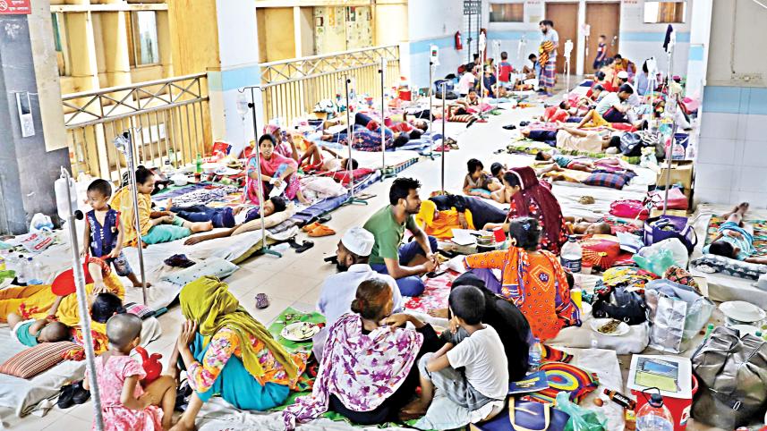 dengue ward at Mugda Medical College Hospital
