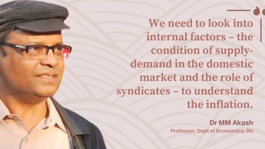 'I blame misgovernance and mismanagement for high inflation'