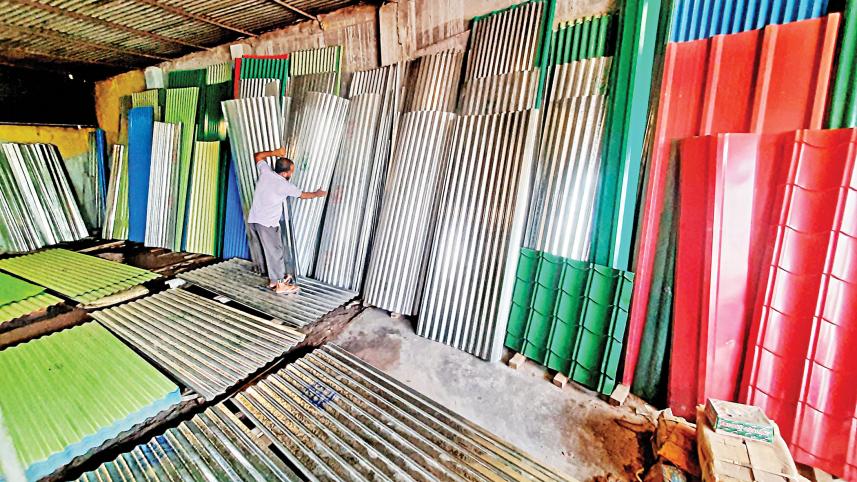Demand for CI sheet rising in Dhaka and other cities