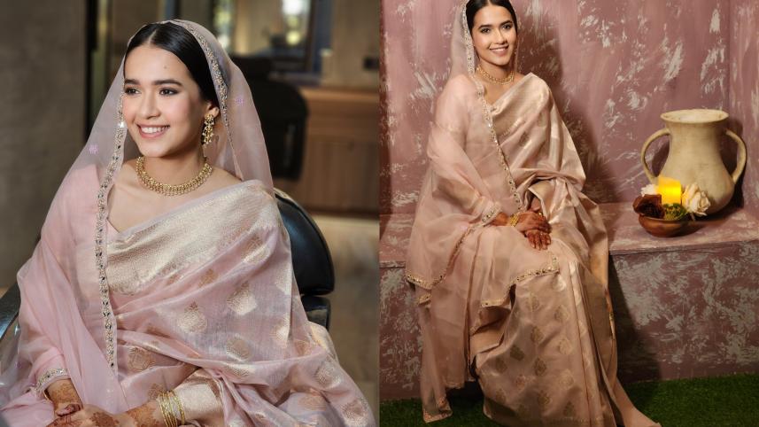 Munzereen Shahid’s ‘soft glam’ akhd look