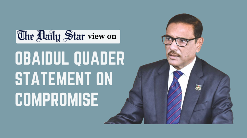 obaidul quader statement on compromise