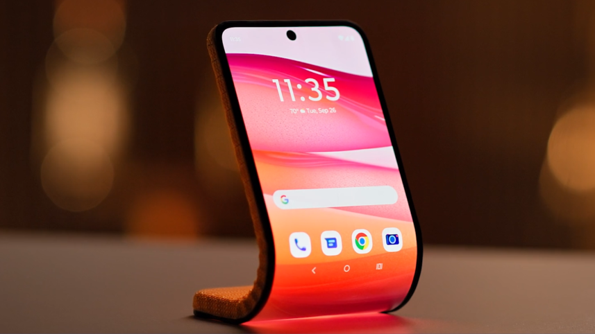 Motorola bendable