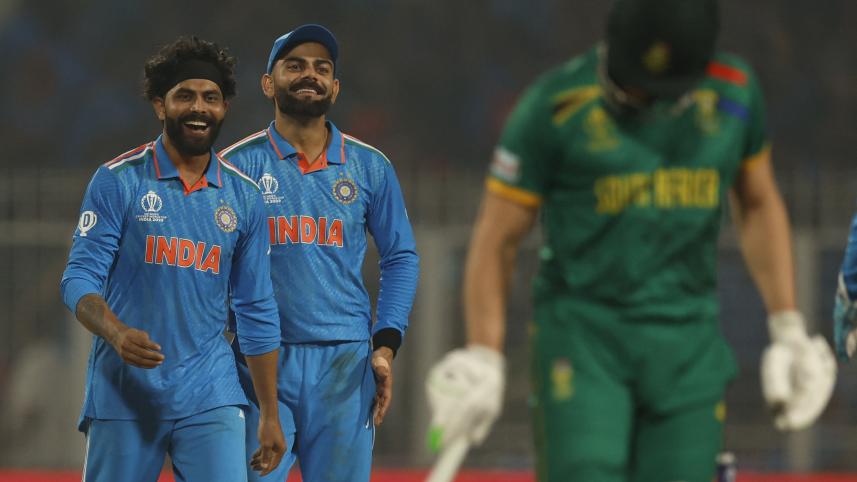 India crush South Africa by 243 runs