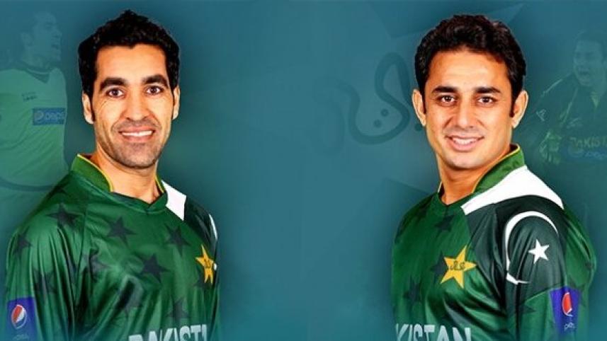 Saeed Ajmal, Umar Gul.jpg