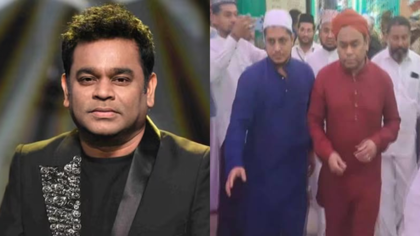 AR Rahman reaches Nagore Dargah in auto-rickshaw