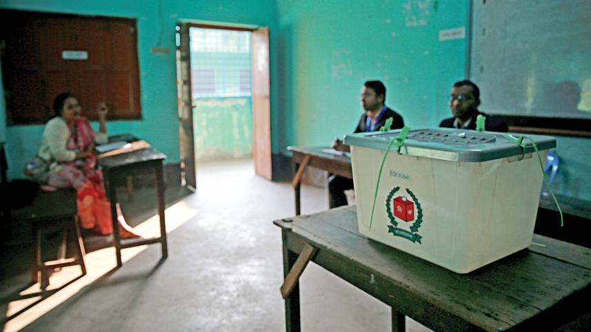 Voting for 12th parliamentary election