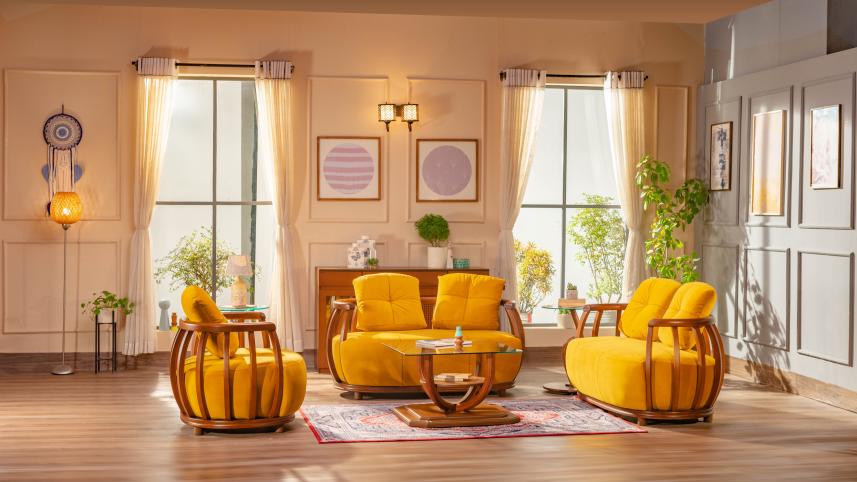 Newlyweds’ guide to creating a picture-perfect living room on a budget