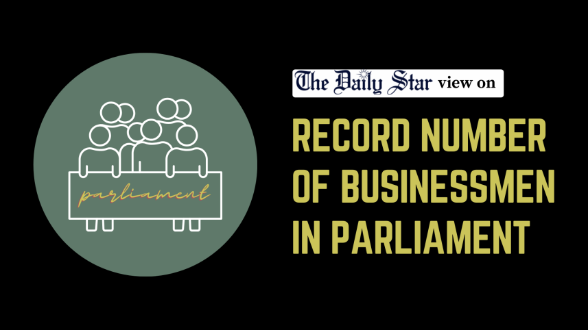 record number of businessmen in bangladesh parliament