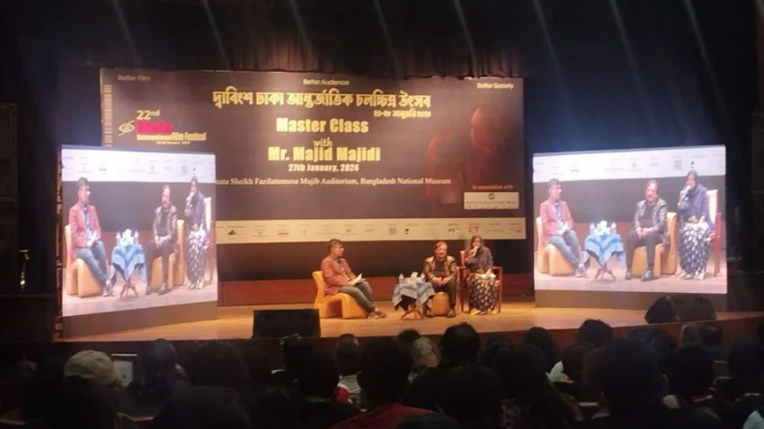 Majid Majidi, Shi Chuan and Anjan Dutt grace DIFF’s masterclass