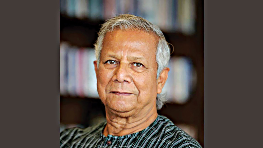 protest against harassment of Dr Yunus