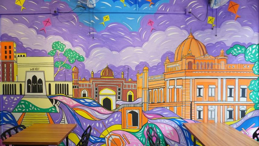 Tasting authentic Dhakaiya food outside Puran Dhaka