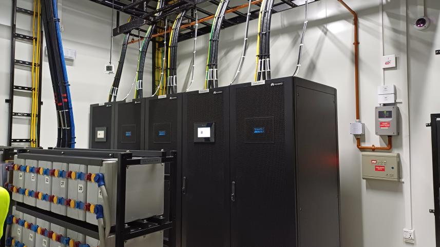 Battery backup of Cypher data centre.