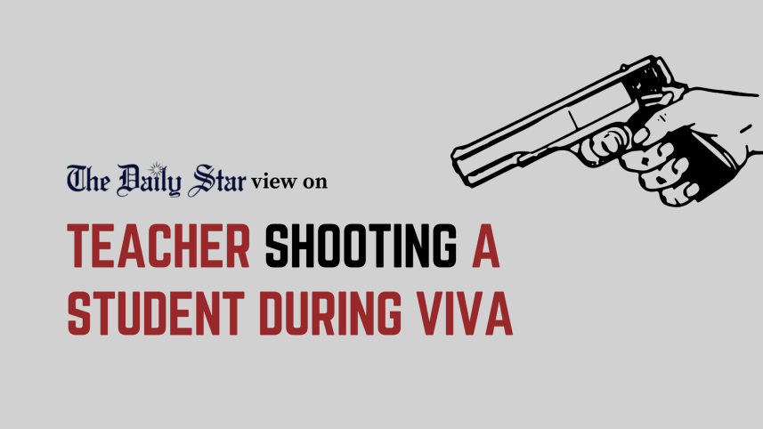 teacher shooting a student during viva at Sirajganj Medical College