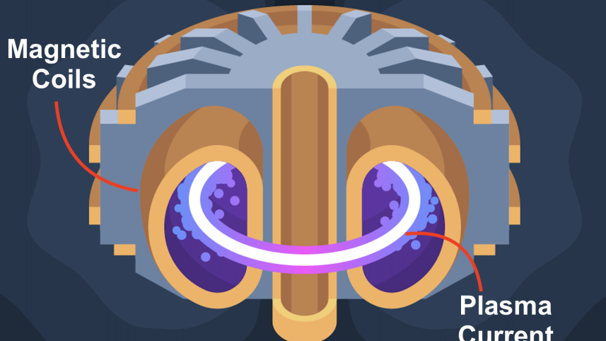 Magnetic fusion reactor