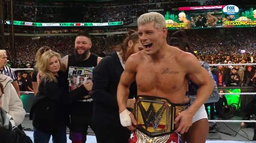 Cody Rhodes wins WWE Universal Championship