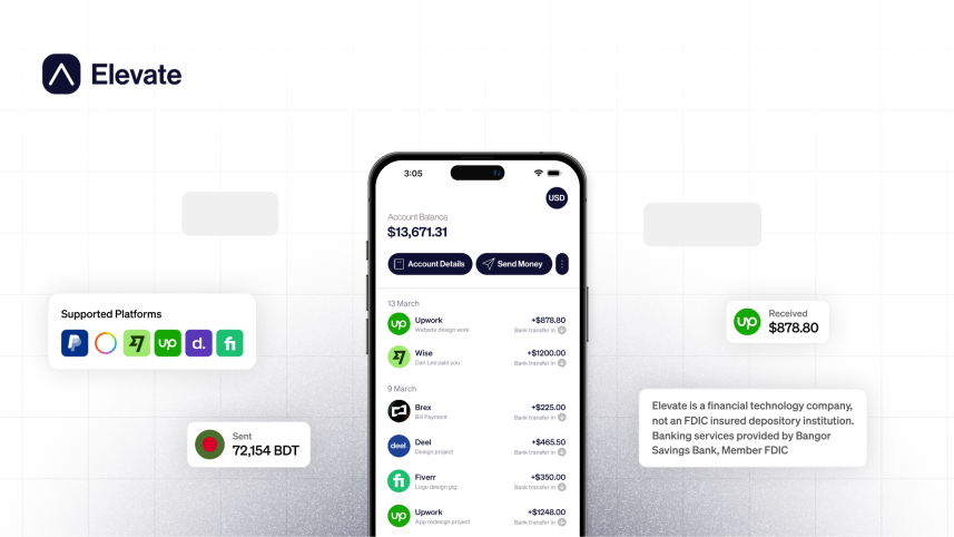 Fintech startup Elevate raises $5M to offer insured USD accounts in South Asian markets