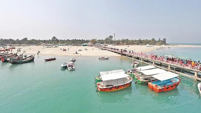 Eid celebration in St Martin's Island