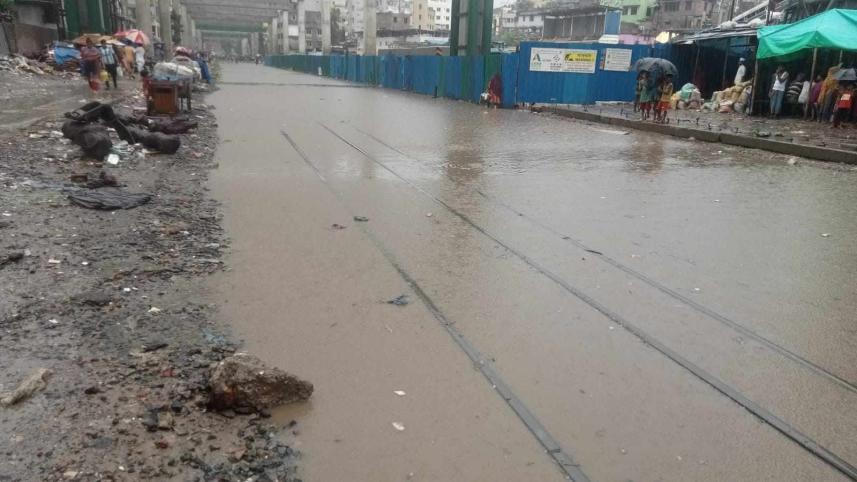 rain in Dhaka