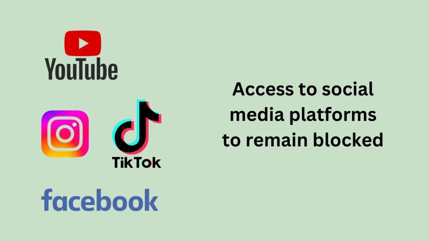 social media restricted in Bangladesh